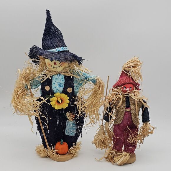 Unbranded Other - Scarecrow Fall‎ Halloween Decor Standing Ornaments Harvest Autumn Figurines Set